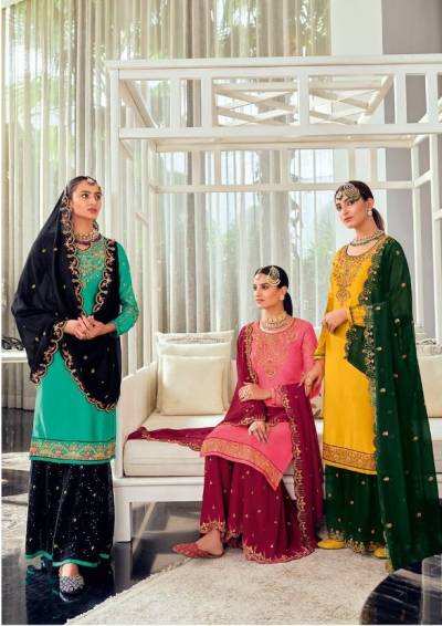 RADHA TRENDZ KASTURI VOL 2 BEAUTIFUL GEORGETTE SHARARA SUIT